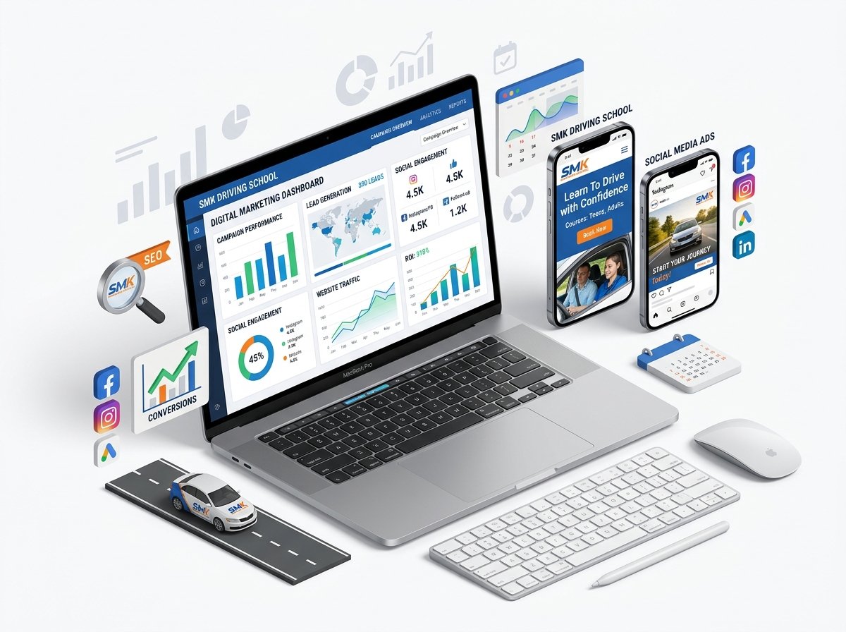 Digital Marketing - SMK Driving School