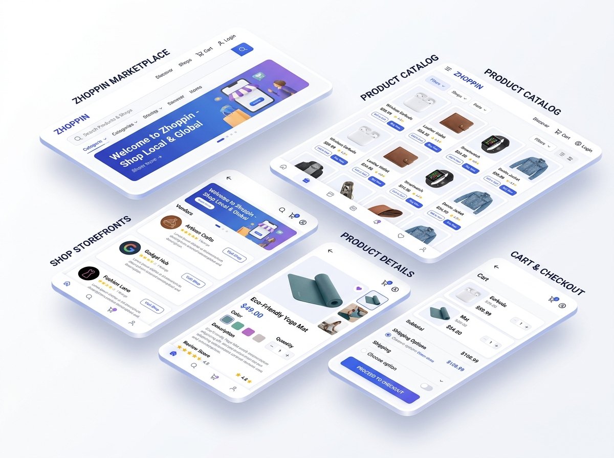 Zhoppin - Multi-Vendor Marketplace